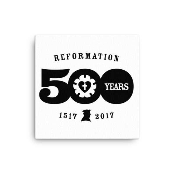 Reformation 500 Year Anniversary canvas-in-12x12-wall