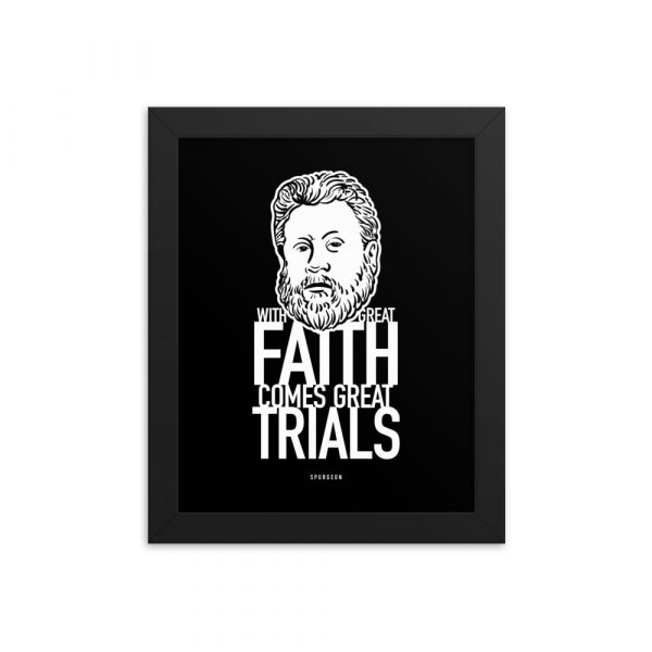 Framed Print - Spurgeon Quote By Reformed Shirt Co.
