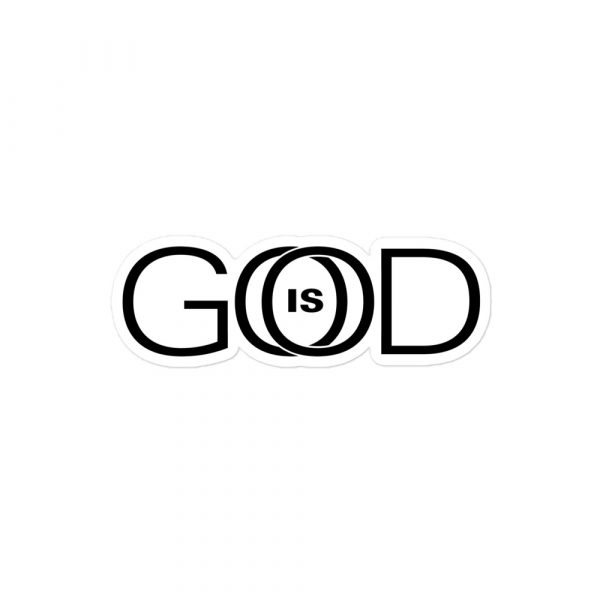 God is Good kiss-cut-stickers-4x4-default