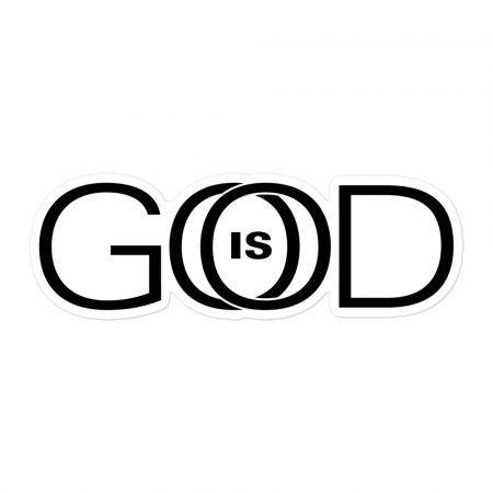 God is Good kiss-cut-stickers-5.5x5.5-default