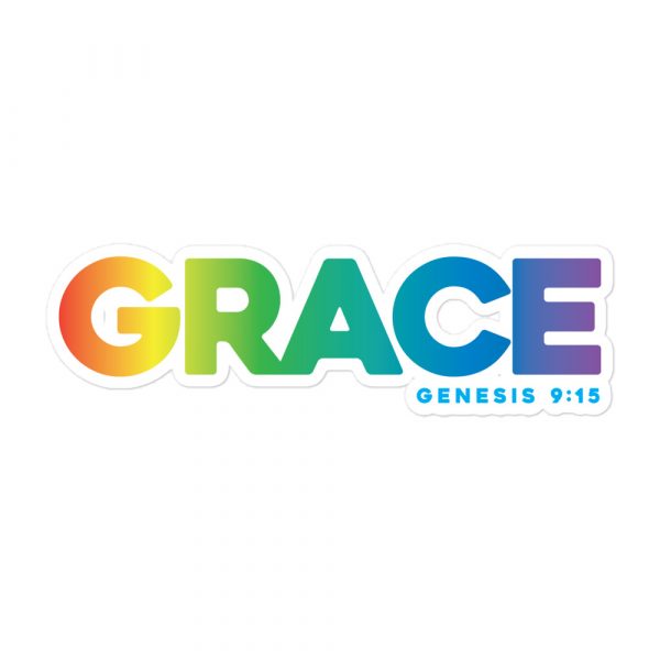 Grace Rainbow kiss-cut-stickers-5.5x5.5-default