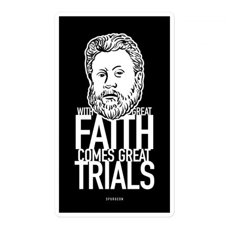 Spurgeon Quote Sticker By Reformed Shirt Co.