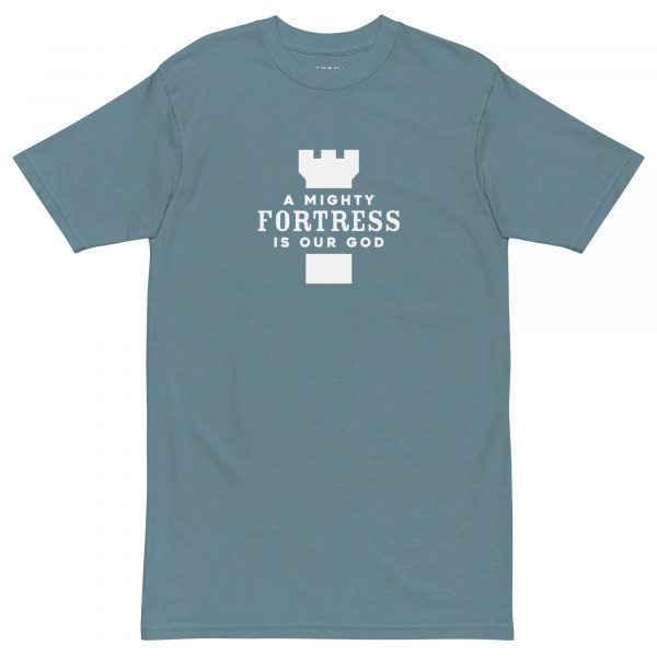Tshirt - A Mighty Fortress Is Our God by Reformed Shirt Co.