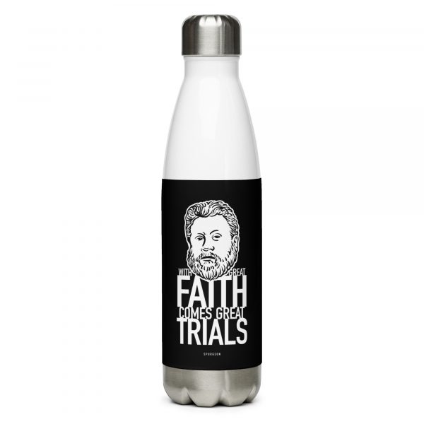 Water Bottle - Spurgeon Quote By Reformed Shirt Co.