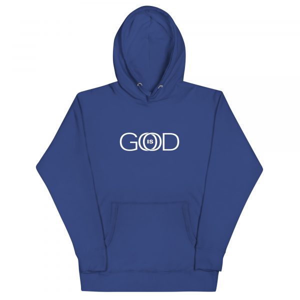 God is Good unisex-premium-hoodie-team-royal-front