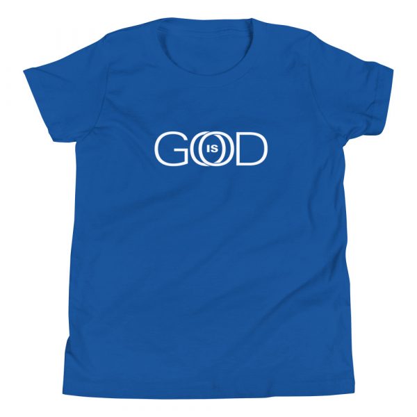 God is Good youth-staple-tee-true-royal-front