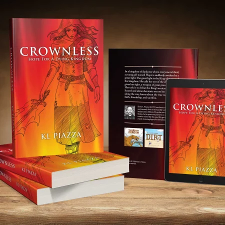 Crownless: Hope For A Dying Kingdom Book Display