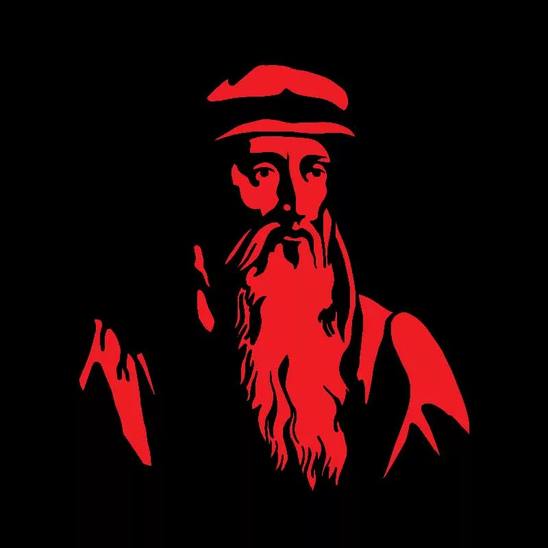 John Knox Resistance to Tyranny is Obedience to God Black and Red