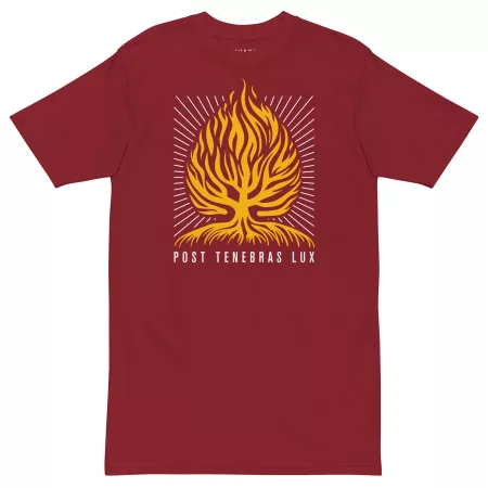 Post Tenebras Lux, After Darkness Light Men’s Premium T-Shirt