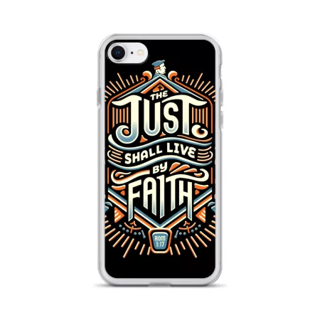 The Just Shall Live By Faith iPhone Case