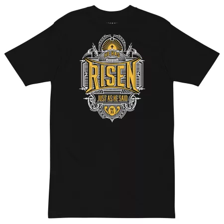 He Has Risen Easter Men’s Premium T-Shirt