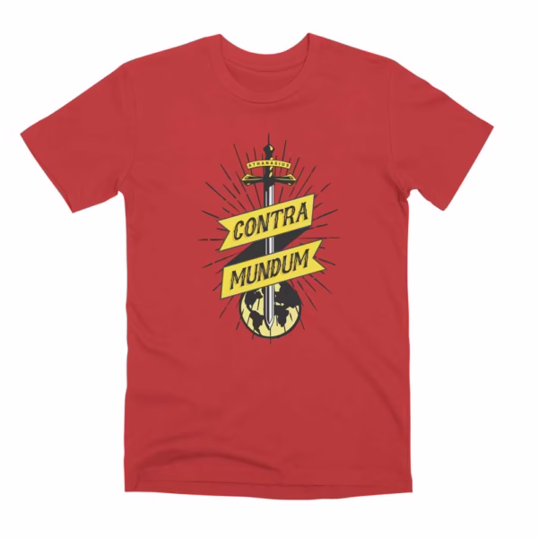 athanasius contra mundum against the world reformed shirt co
